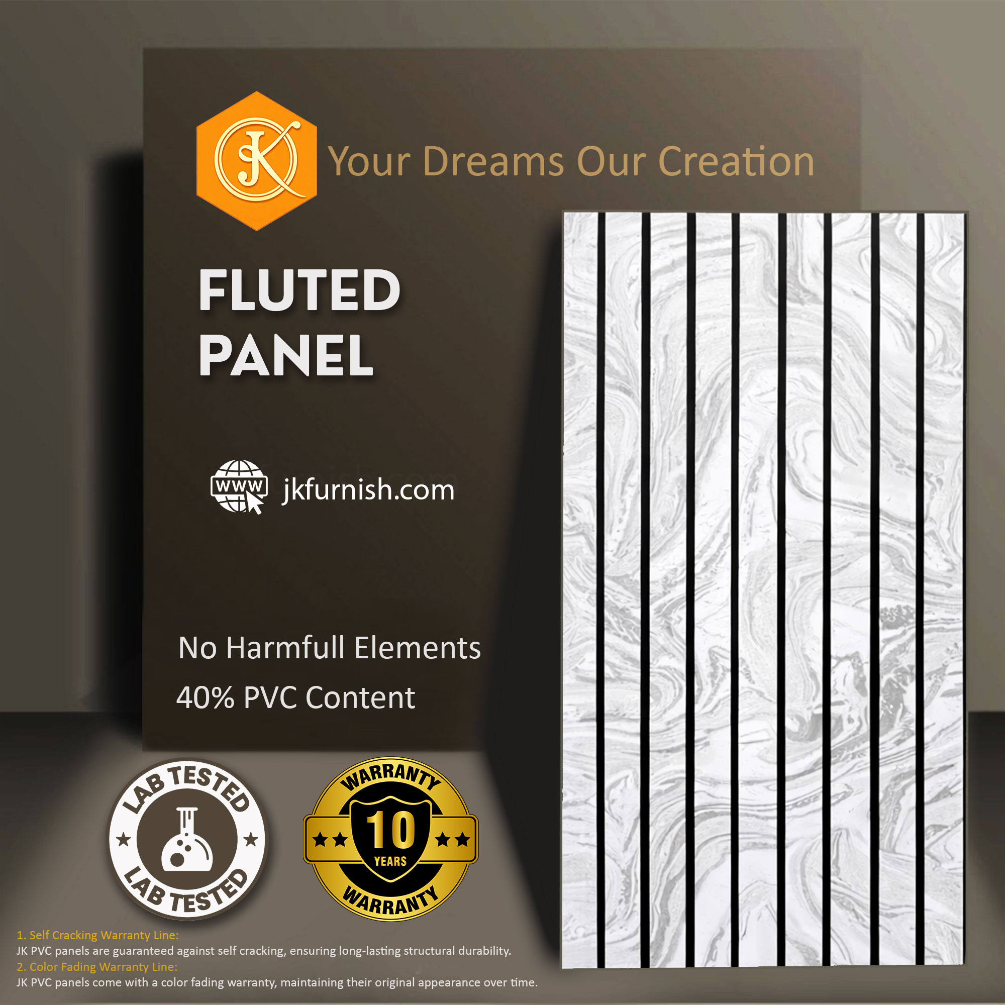 Jk fluted panel