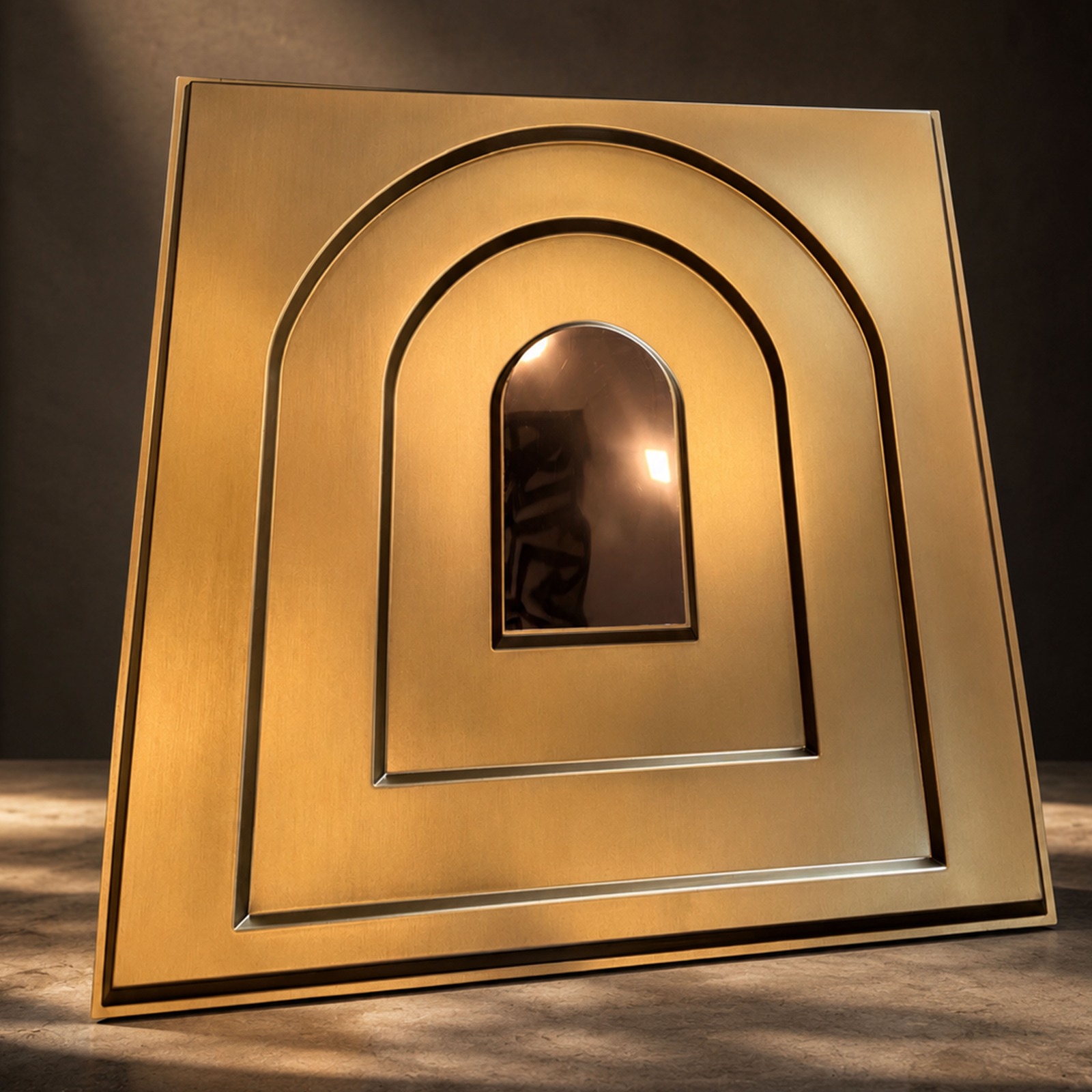CHAMPAGNE GOLD 3D PVC PANEL