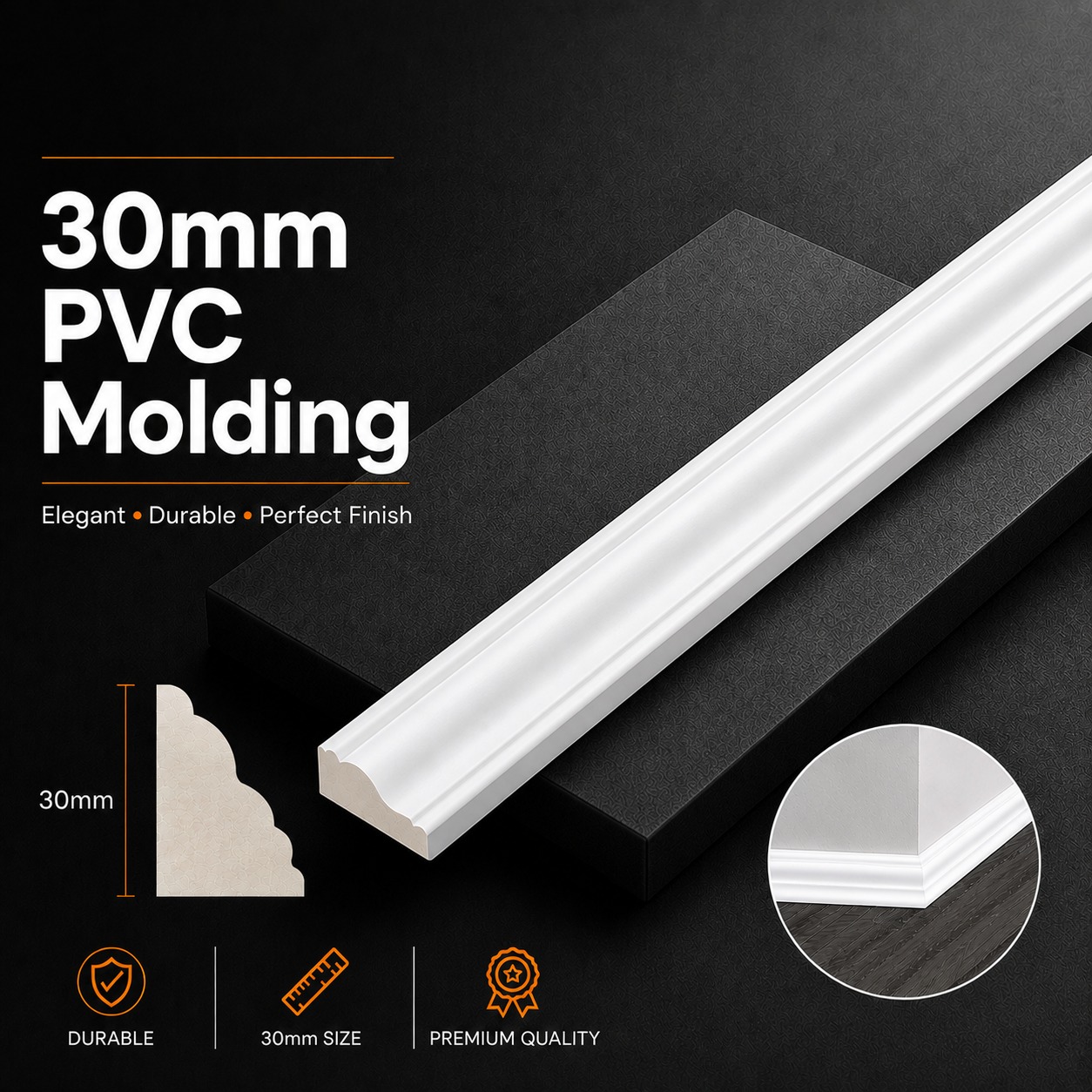 30MM PVC Moulding 